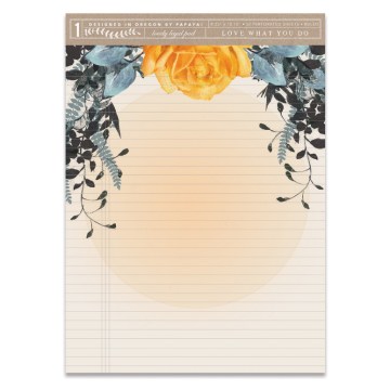 NaturalRoseLovelyLegalPad